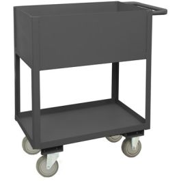 12 Inch Deep Shelf Stock Carts, 1200 Capacity
