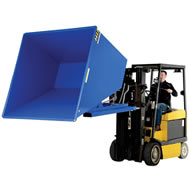 Self-Dumping Steel Hoppers with Bumper Release