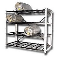 fork truck cylinder storage racks