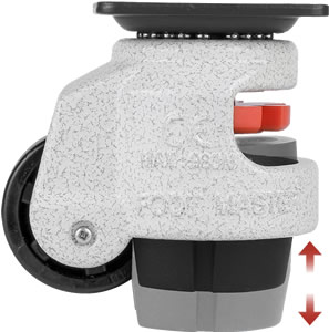 series gd leveling stem casters