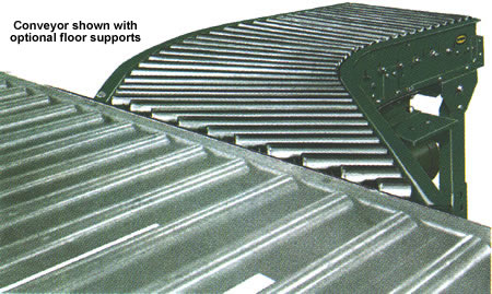 live roller spur conveyor