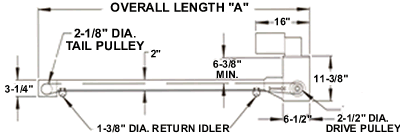 paortable parts conveyors