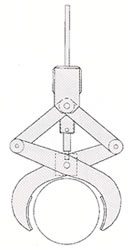 lifting tongs for cylindrical objects