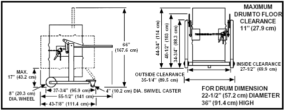 mobile karrier dimensions