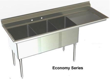 stainless steel sinks