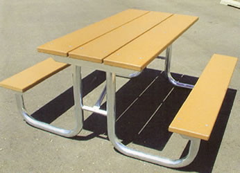 recycled plastic picnic tables