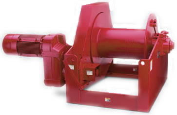 56000 lb capacity spur gear power winch