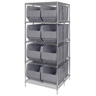 rack bin containers