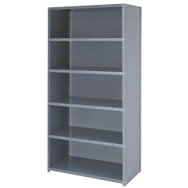 ironman 22 ga closed steel shelving