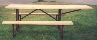 wheelchair picnic tables