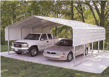 steel storage shelters