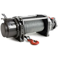 electric winch pulling
