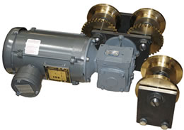 trolleys with explosion proof motors