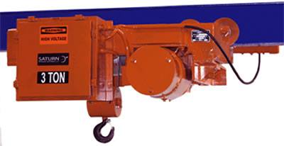 ultra-low headroom hoists