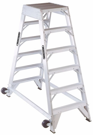aluminum aircraft mechanic ladder