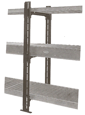 poly-tier supports for conveyors
