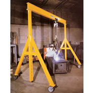 a series adjustable height steel gantry cranes