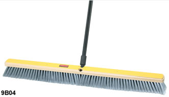 Brute Rubbermaid Jumbo Smooth Sweep Angle Broom - Impact Cleaning