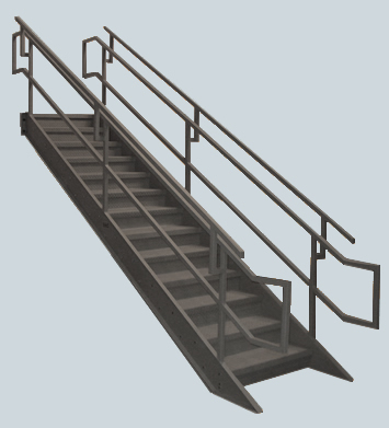 industrial institutional ibc stairs