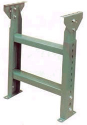 stationary floor support for conveyors