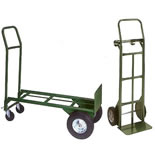 greenliine 2 in 1 steel hand trucks