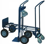 two in one industrail steel hand trucks