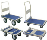 folding handle platform trucks